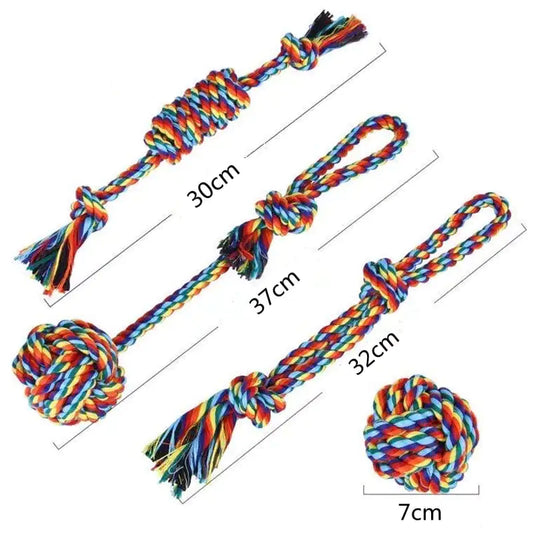 Cotton Rope Toy for Pet Dental Care