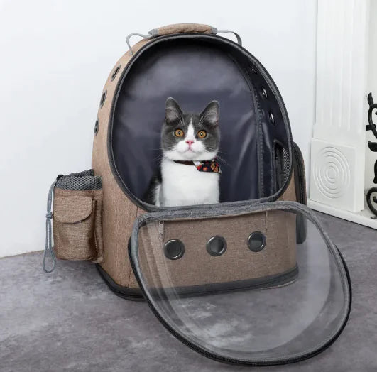 Mochila Transportín Pórtatil para Mascotas