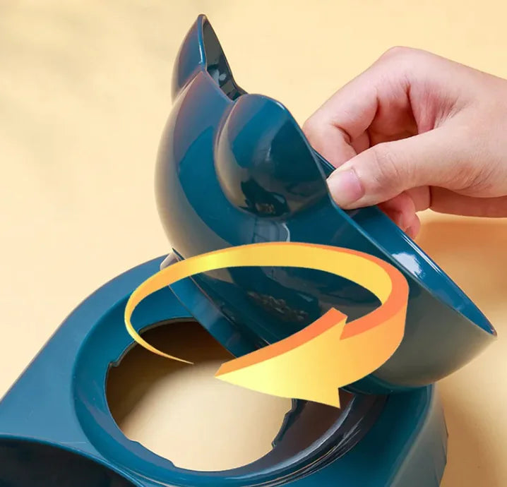 Automatic cat food bowl