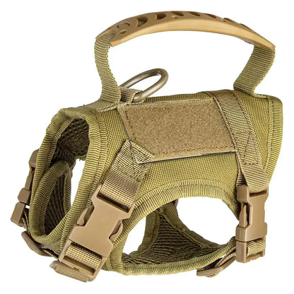 Adjustable Tactical Cat Vest with Leash