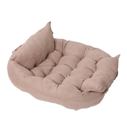 Multifunctional foldable pet cushion