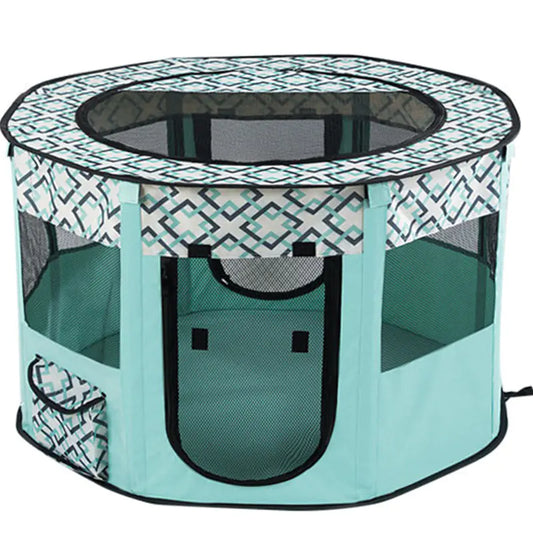 Enclosed Folding Pet Tent