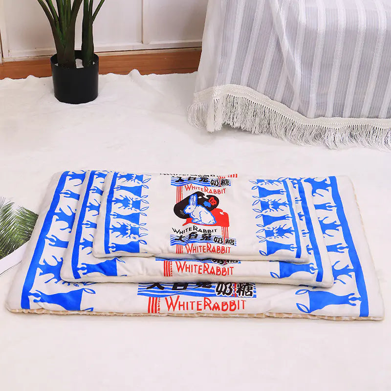 Quilted blanket and mats for pets