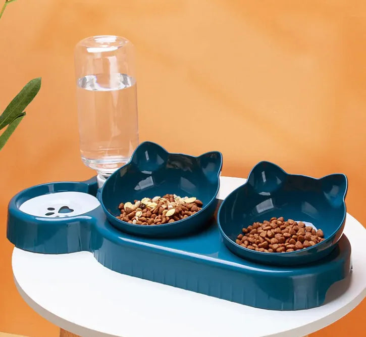 Automatic cat food bowl
